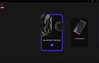 Rato Gaming Sem Fios Angry Miao Infinity, Metal Hot-Swappable, Ultraligeiro Oco, PAW3950, Dual 8K, Com Fio, Tri-Mode, Laranja