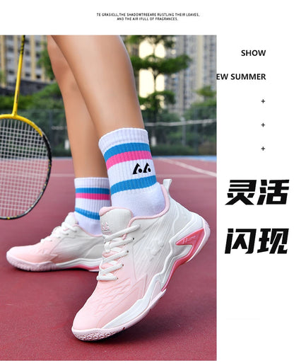 Men Badminton Shoes Competition Original Table Tennis Shoes Training Sneakers Wear Resistant Male High Quality Volleyball Shoes
