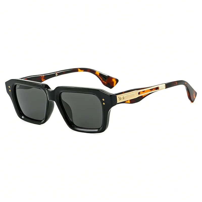 LOERHUNAR Classic Rivet Myopia Sunglasses Men and Women Vintage Outdoor Driving Shades Customize Optical Prescription Sunglasses