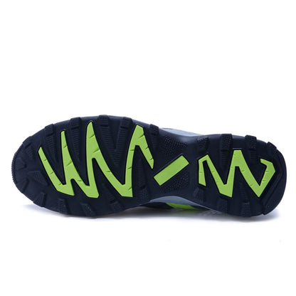 Spring Summer Men Women Outdoor Sneakers Trekking Hiking Shoes Sports Trail Running Shoes Thick Soles Sales Promotion Discount