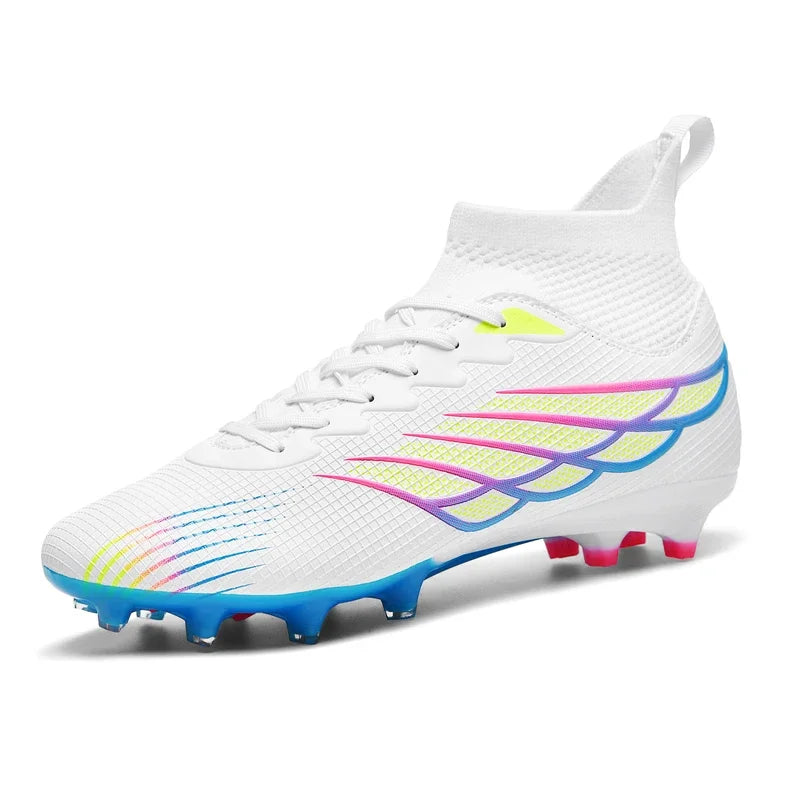 2026 Superfly FG Football Boots Outdoor Soccer Cleat Black Shoes Soft Sport Professional Shoes Breathable Comfortable Boots Plus