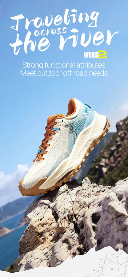 361 Degrees WUXIA 2.0 Lightweight Soft Airy Rebound Cushioning Non-Slip Outdoor Hiking Versatile Sneaker Male 672542201