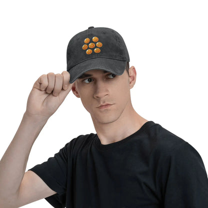 Dragon Ball DBZ Goku Baseball Cap for Men Women Distressed Denim Snapback Cap Japan Manga Outdoor Unstructured Soft Caps Hat, produit gaming premium Fraquane