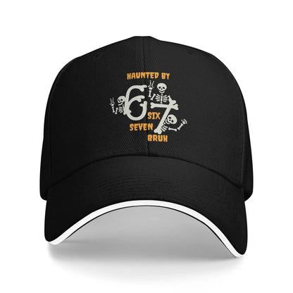 67 Six Seven 6-7 Casquette de baseball « Popular Steal » Brainrot Gaming Meme Sandwich Caps Hommes Femmes Respirante Dad Hat Plein air