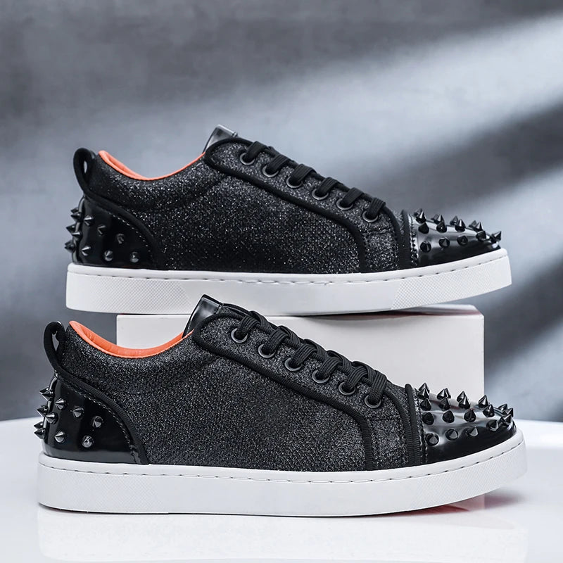 Hot-Selling Skateboard Shoes for Men Leisure Walk Sneakers Versatile Men Vulcanized Shoes Outdoor Tenis Masculino Punk Trainers