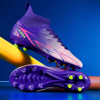 Professional Football Boots Man Soccer Shoes Adult's Society Outdoor Sports Sneakers Football Cleat Ultralight Training Soccer