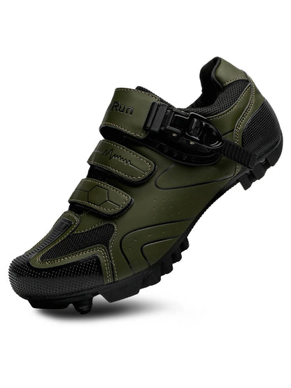 Spring 2025，MTB Cycling Shoes With Clamps For Men,Carbon Sports Shoes, Speed, Mountain Running，Mountain Bike Shoes