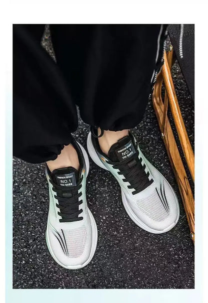 Breathable Mesh Men Shoes Lightweight Casual Sneakers Non Slip Soft Sole Running Shoes for Men Spring Summer