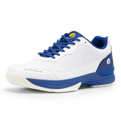 FitVille Pofessional Tennis Shoes for Mens  Soprt Shoes Training Sneakers Anti-Slip Sweat Absorbent Swollen Feet Arch Support