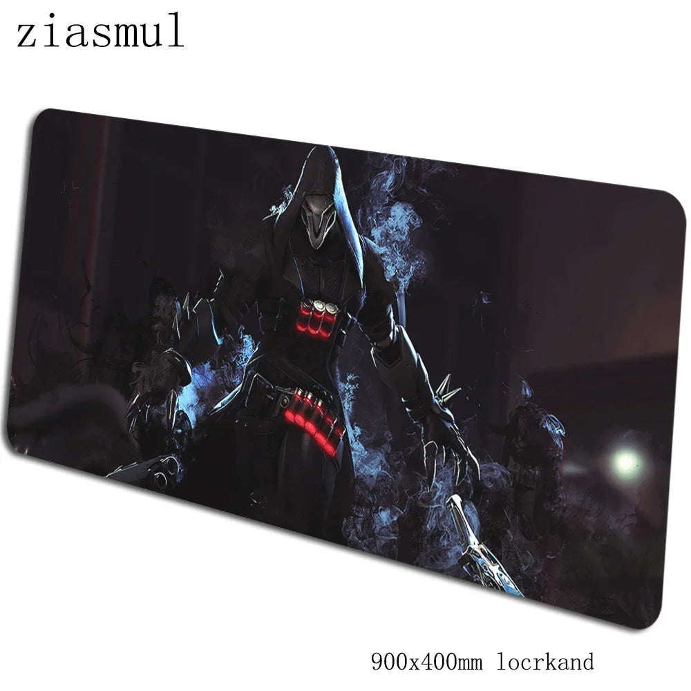 Tapete de rato Overwatch 90x40cm, tapete de rato gaming aesthetic, tapete de rato gamer personalizado elegante para teclado e PC