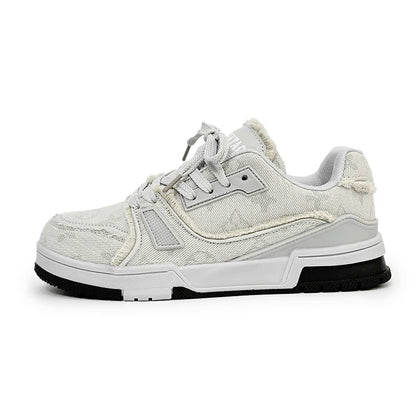 New Unisex Board Shoes Fashion Anti Slip Breathable Thick Soled Vulcanized Shoes Hot Selling Men's Women's Luxury Casual Shoes