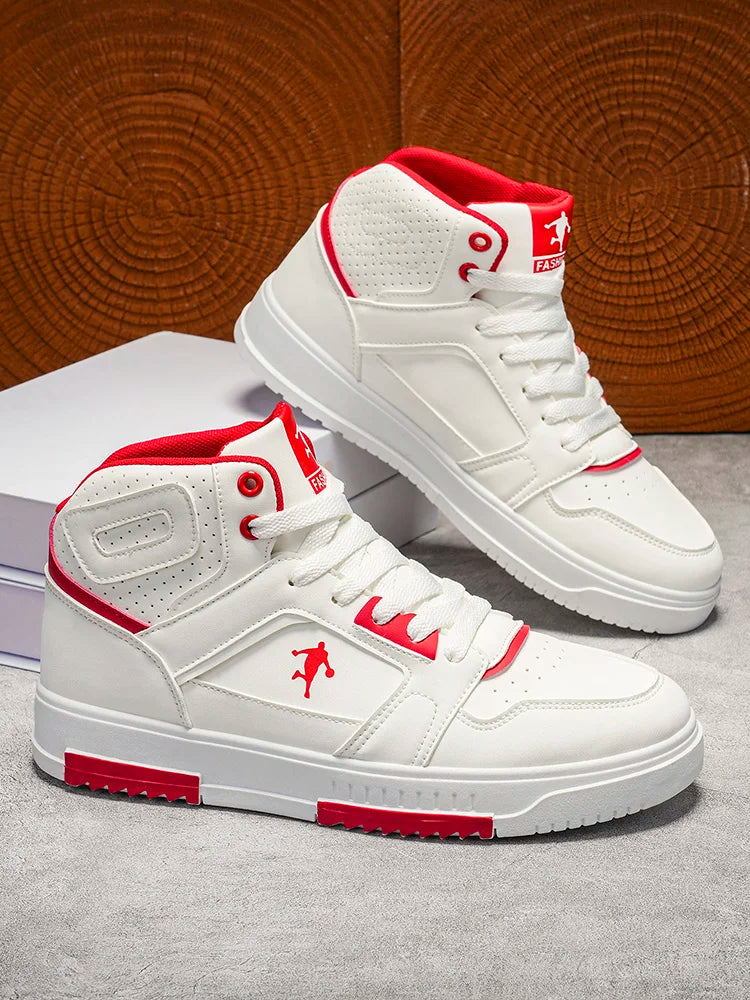 Men's Low-Top Casual Sports Shoes Fashion Basketball Sneakers Street Style Skateboarding Shoes for Teens