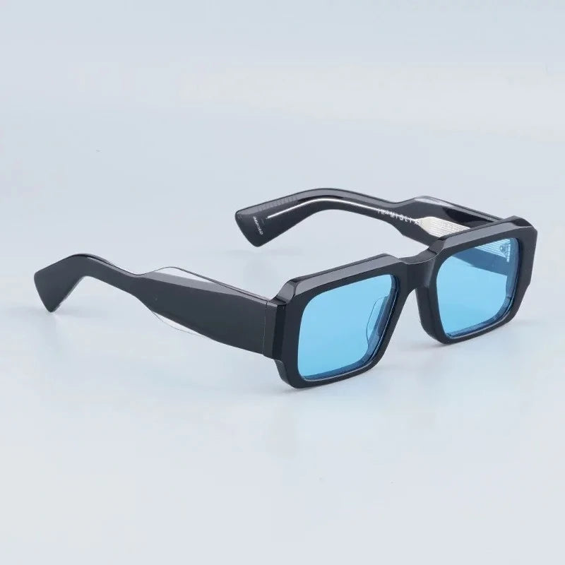 JMM MIGLIA Rectangle Acetate Sunglasses for Men and Women Handmade in Japan High Quality Brand Designer Outdoor UV400 Eyeglasses