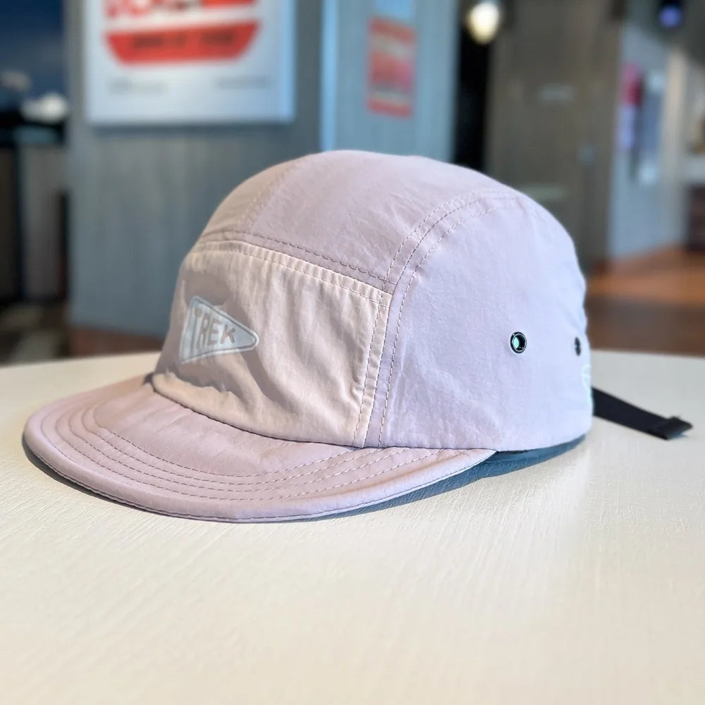 Casquette de baseball à 5 panneaux et à visière courte, brodée - Casquette de soleil pour femme, en maille respirante à séchage rapide, légère, élégante et polyvalente