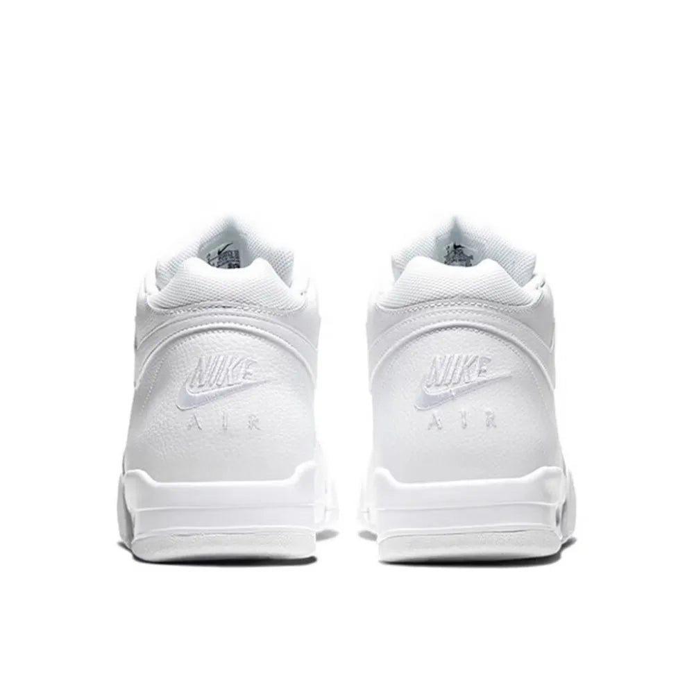 Nike Flight Legacy Mid-Top Retro Basketball Shoes Unisex White BQ4212-101