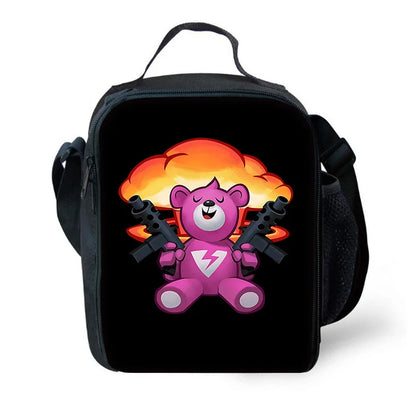 Hot Game Design Child Backpacks F-FortniteS Lunch Bag Pencil Case Pupil Large Capacity School Bags For Boy Girl Best Gift