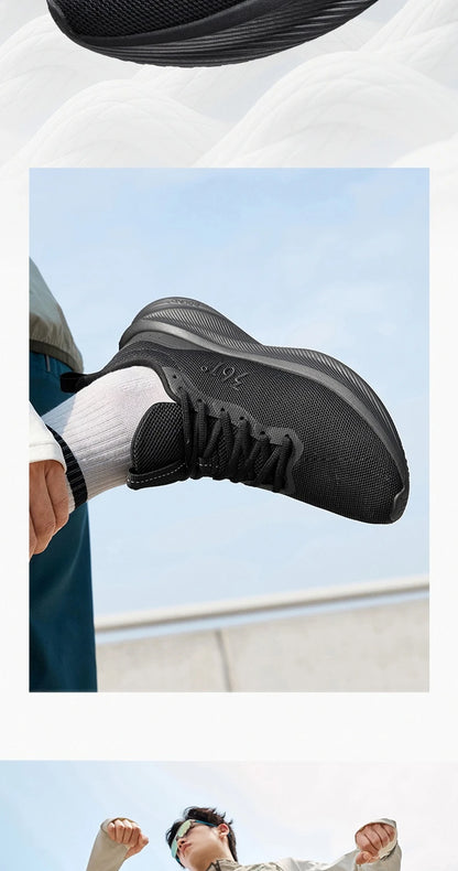 361 Degrees Fengye 5.0 Running Shoes Lightweight Wear Resistant Shock Absorb Breathable Soft Soled Male Sneakers 672542210F