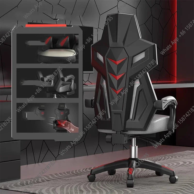 X LZ Ergonomic Computer Office Chairs Back Support Design Gaming Office Chairs Recliner Swivel Office Chairs Furniture