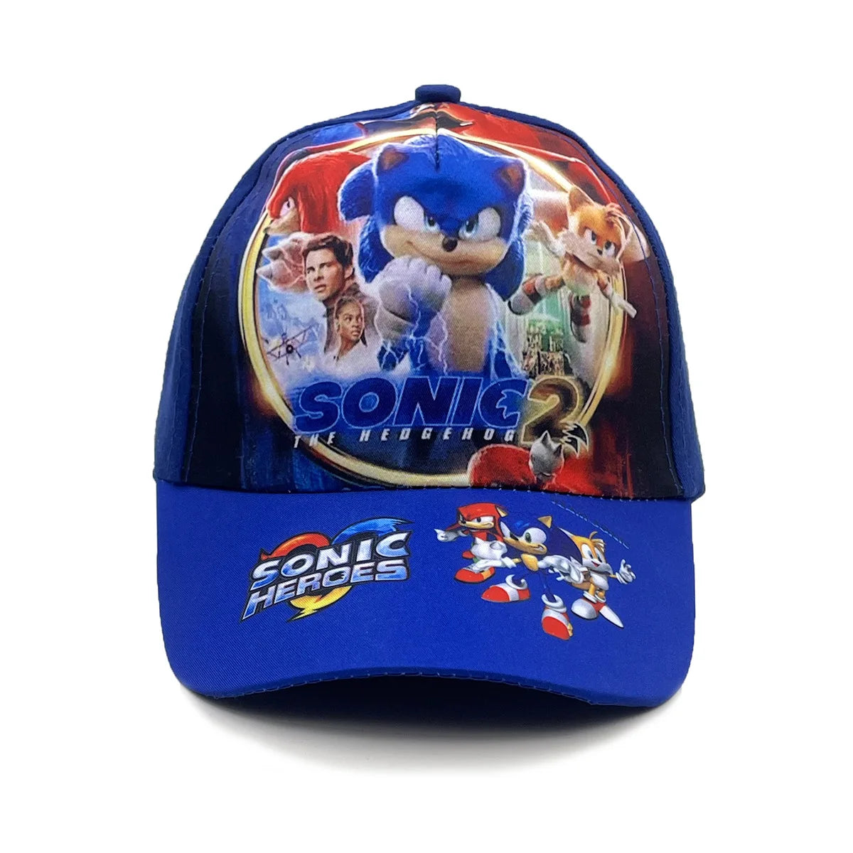 Casquette de baseball pour enfants Sonic 50-54 cm, personnage de dessin animé, hérisson ShadowTails, Knuckles, casquette de protection solaire, accessoire, cadeau