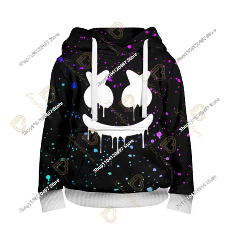 Children's Clothing Fortnite Cosplay Hoodie Sweatshirt Battle Ikonik Man Sleeve Costume Christmas Pullover Stress Shirt Clothes