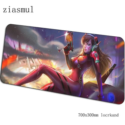 dva mouse pad gamer 70x30cm xl gaming mousepad pc notbook desk mat cute padmouse games Christmas gifts gamer mats gamepad