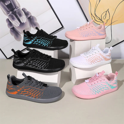New Wide Toe Barefoot Walking Shoes Comfort Non-slip Hiking Camping Terkking Sneakers Unisex Outdoor Cycling Gym Fitnees Sport
