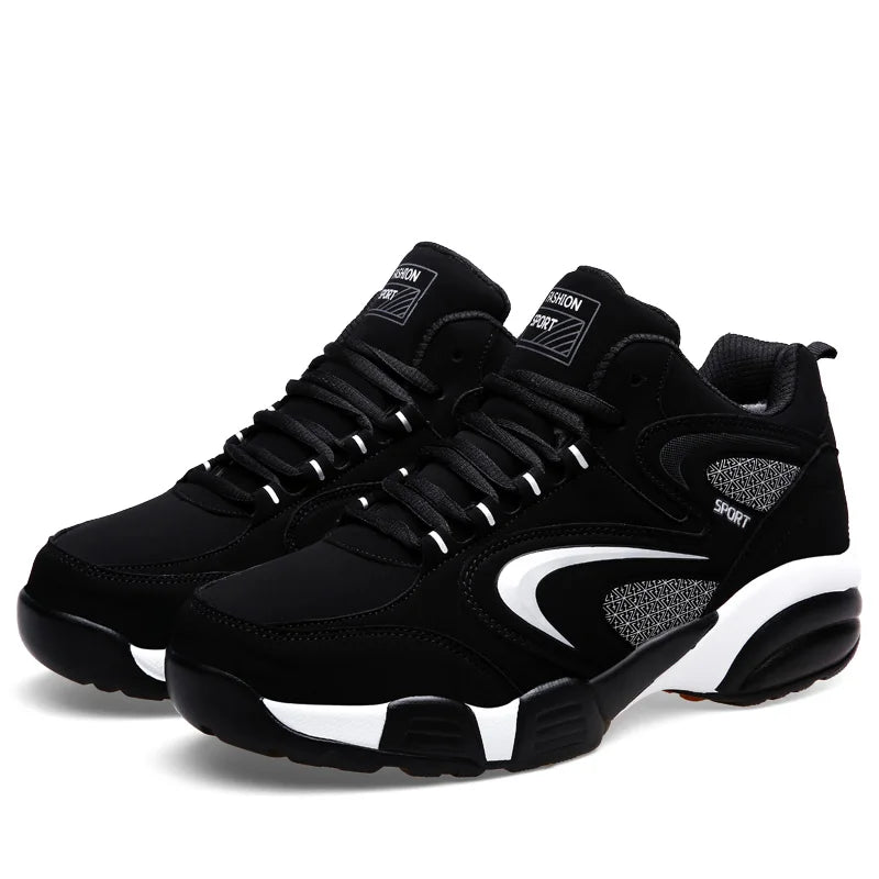 Men's Snow Boots Winter Warm Couple Casual Sneakers Fashion Leather Outdoor Sport Running Tenis Men Non-slip Big Size 48 Trainer