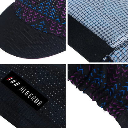 HISERWA Men Women Cycling Cap Sun Protection Summer Breathable Sports Quick Dry Bicycle Cycling Hat Bike Headwear Gorra Ciclismo