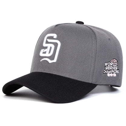 Casquettes de baseball unisexes à lettrage brodé, ajustables, décontractées, pour le printemps et l'automne, avec protection solaire