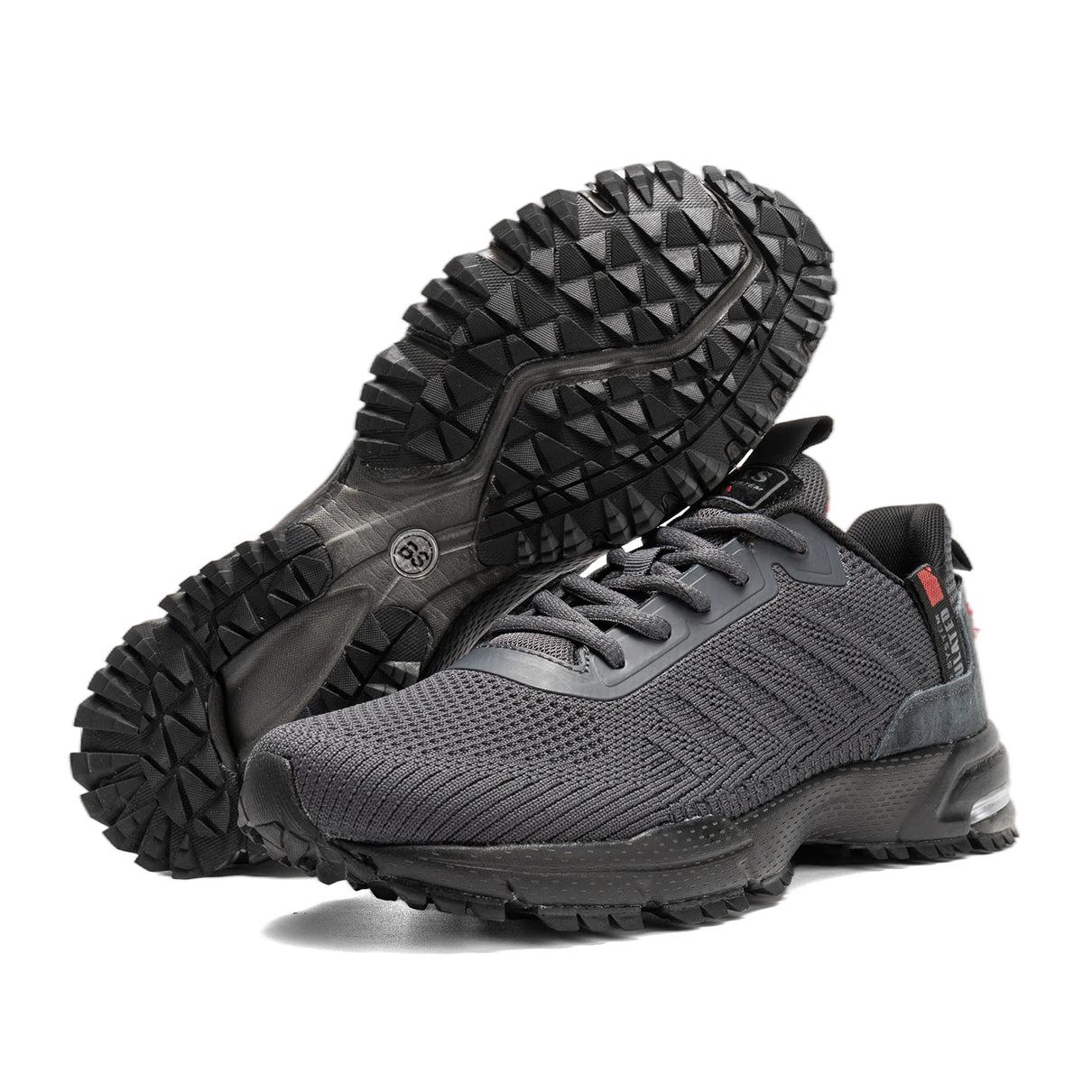 Ténis de corrida para homem Baasploa – Ténis casuais de malha, leves e de design, para corrida, respiráveis, com atacadores, para caminhada desportiva