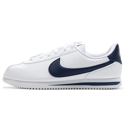 Nike Women's Shoes Cortez Basic Sl Bg Sports Shoes Casual Shoes Breathable Classic White Shoes Sneakers 904764-106