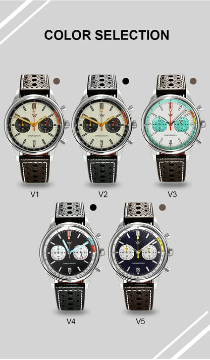 WM Watch VK64 Quartz Watch Waterproof Classic Casual Business Men's Watch Welly Merck Watch WM247M