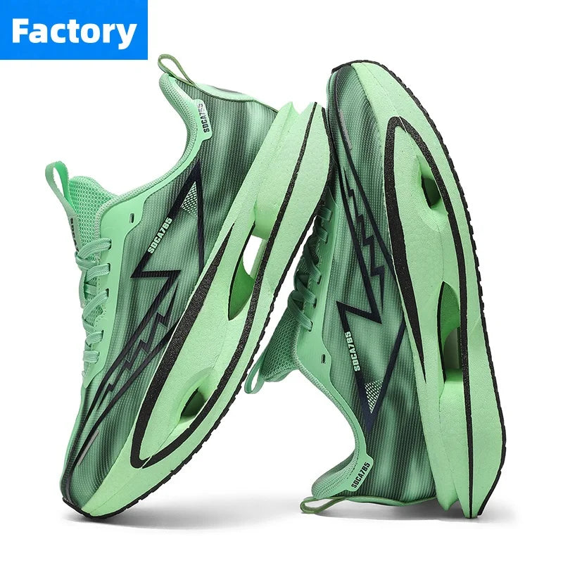 Running Shoes Marathon Speciality Men Sports Carbon Board Breathable Ultralight Womens Comfy Athletic Cushion Stability Sneakers