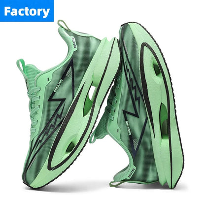 Running Shoes Marathon Speciality Men Sports Carbon Board Breathable Ultralight Womens Comfy Athletic Cushion Stability Sneakers