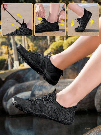 Summer Unisex Swimming Shoes Outdoor Beach Sandals Water Sports Five-Finger Upstream Shoes Quick-Drying And Non-Slip