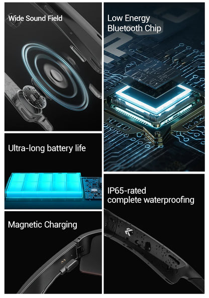 Kapvoe Bluetooth Sunglasses Smart Cycling Glasses Wireless UV400 Protection Goggles Telephone MP3 Sports Cycling Glasses Men