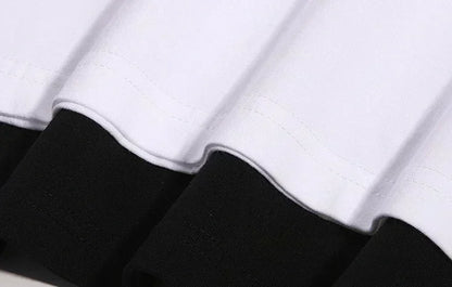 Dragon Ball Animation T-Shirt Men's Summer New Double-Sided Printing Loose Casual Harajuku Trendy Short Sleeve Parent-child Top