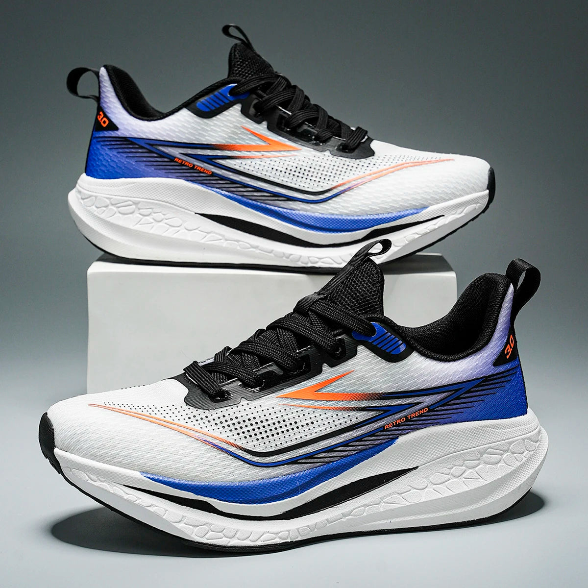 Men's Large Size Sports Shoes Outdoor Hiking Running Comfortable Casual Versatile Fashionable Training Shoes for Couples