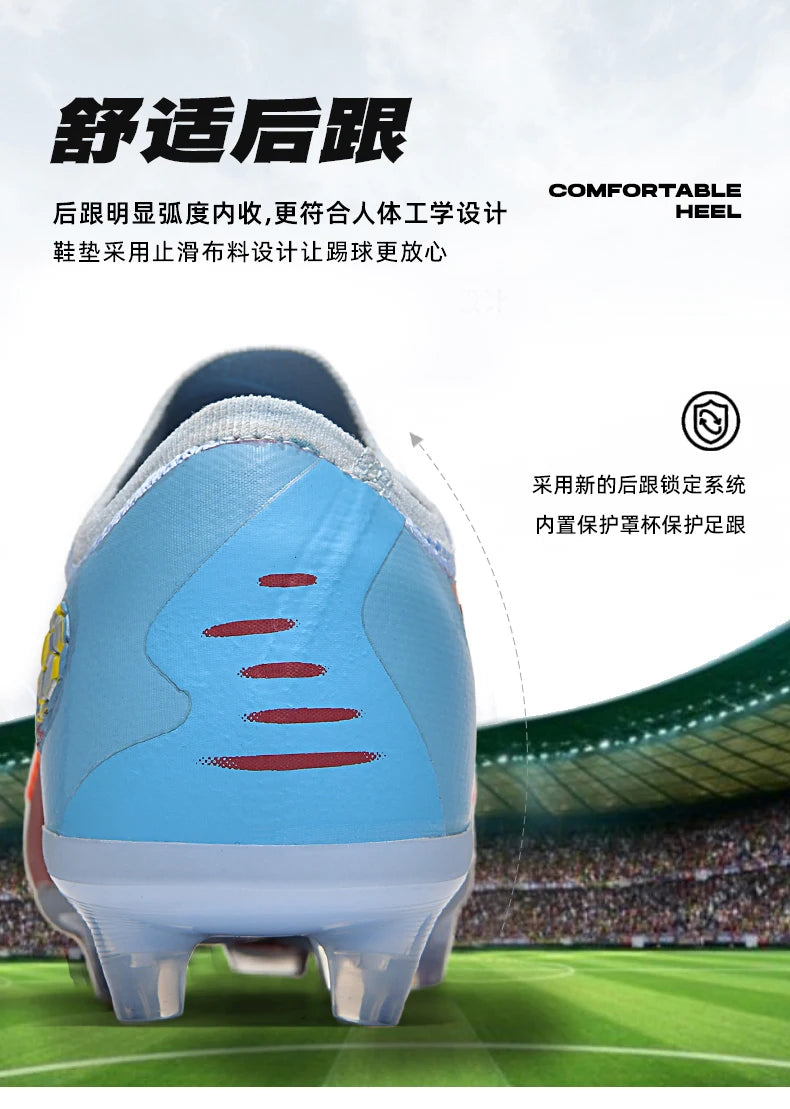 Men Football Boots Society Professional Original Resistant Casual Male Ultralight Outdoor Soccer Shoes Non Slip Football Shoes