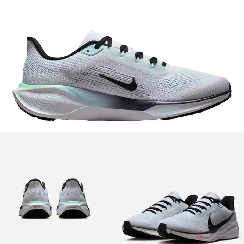 Populiarūs „Nike“ vyriški nauji tinkliniai bėgimo bateliai, kvėpuojantys, su pėdos vidurio palaikymu, paminkštinti, lengvi sportiniai bateliai IM6675-101