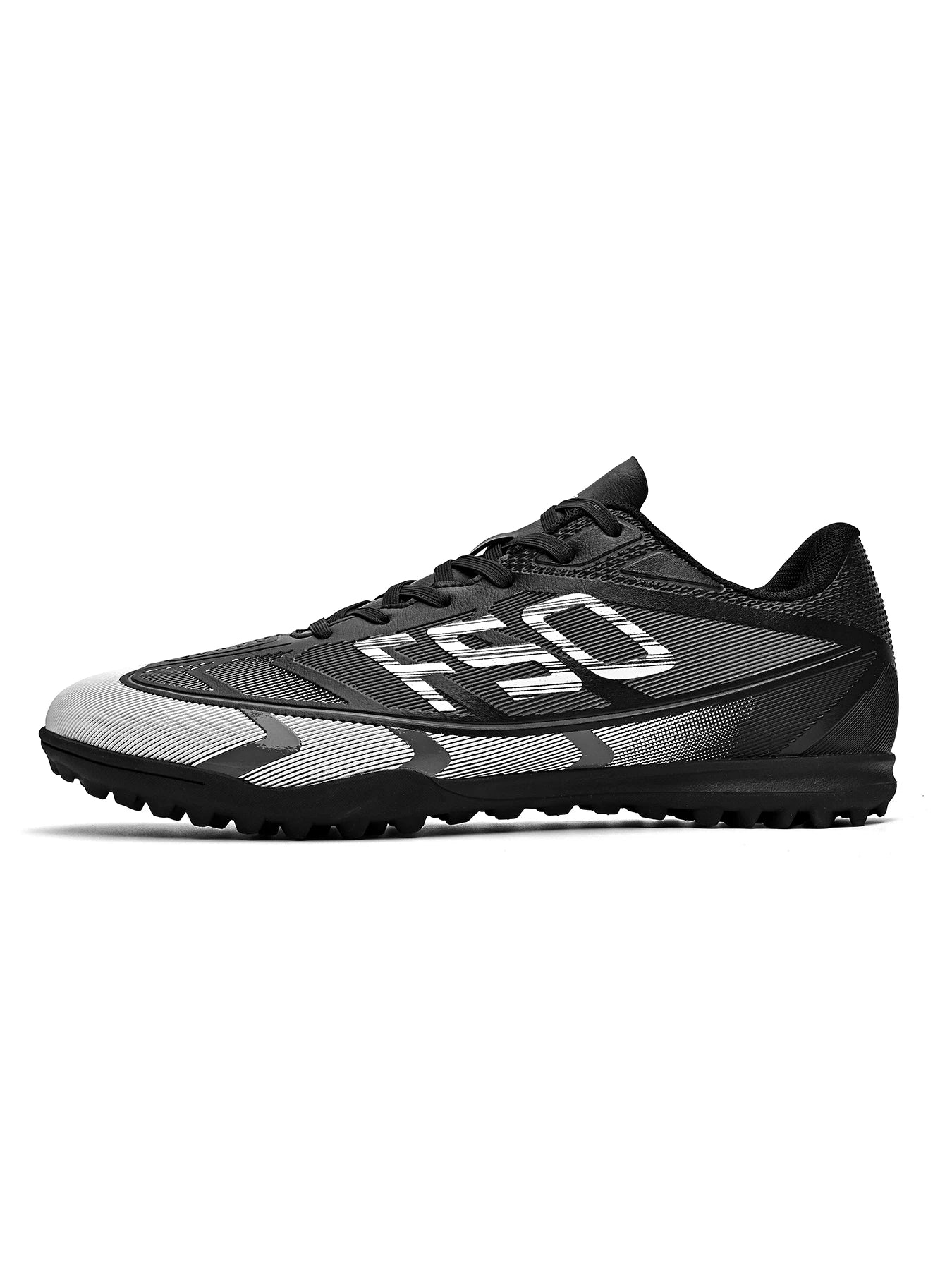 All Season TF Turf Football Boots PU Breathable Fabric Upper Rubber Non-slip Sole Durable Men Women Teenager Shoes