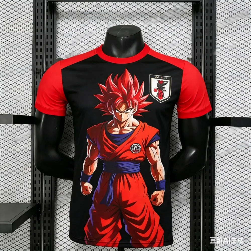 T-shirt Dragon Ball Z Nova Coleção Verão 2026, Jersey de Futebol para Homem, T-shirt Casual de Moda para Mulher, Respirável, Estampado 3D, Manga Curta