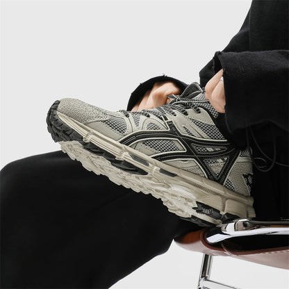 Męskie buty codzienne, outdoorowe, oddychające, do biegania, modne, do spacerów, rekreacyjne, sznurowane, do joggingu, mokasyny, markowe trampki Blade, wygodne