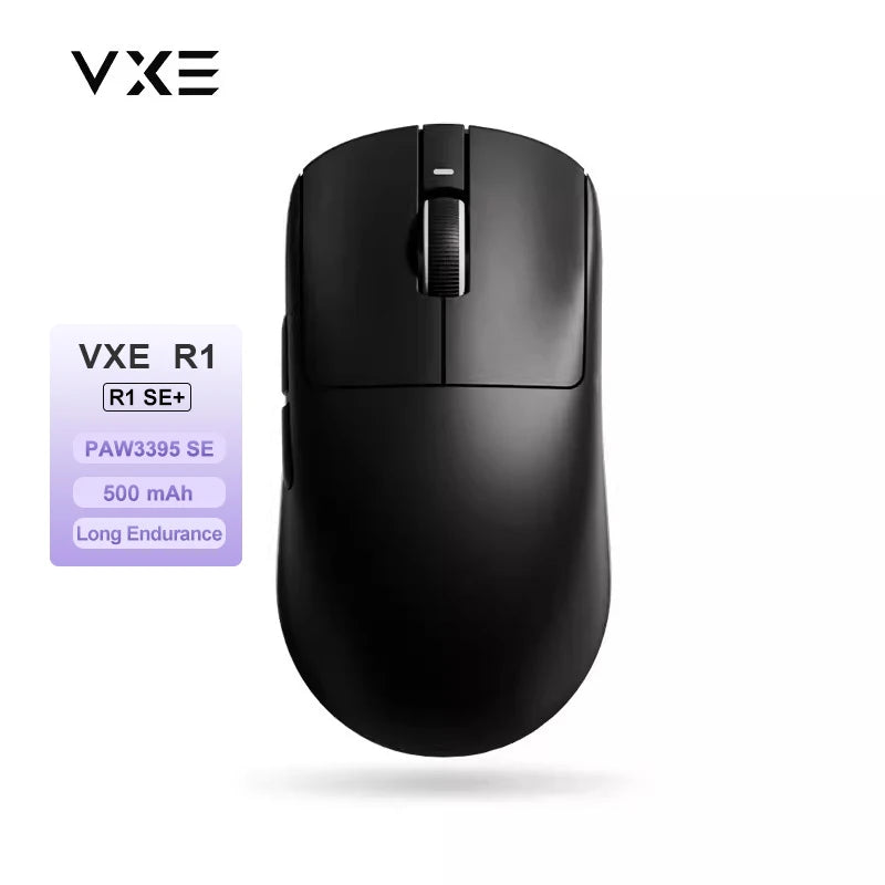 Rato Gaming Sem Fios ATK VXE Dragonfly R1 Pro MAX PAW3395 R1 SE Plus Personalizado para Esports FPS Recarregável Leve