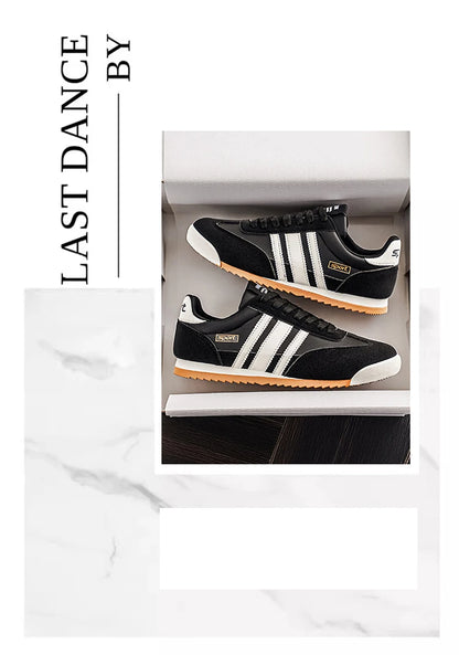 Men's Lightweight Forrest Gump Shoes, Soft Surface Non-Slip Sneakers, Retro Versatile Casual Shoes