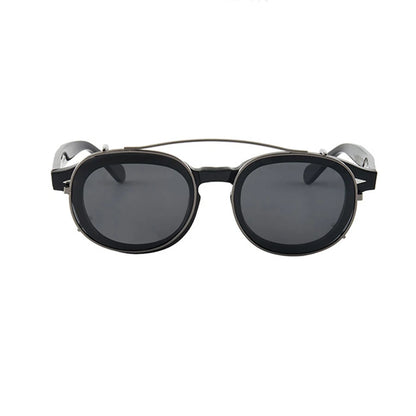 Polarized Clip-on For Johnny Depp Lemtosh Frame Sunglasses Men Women Brand For Male Eyeglasses