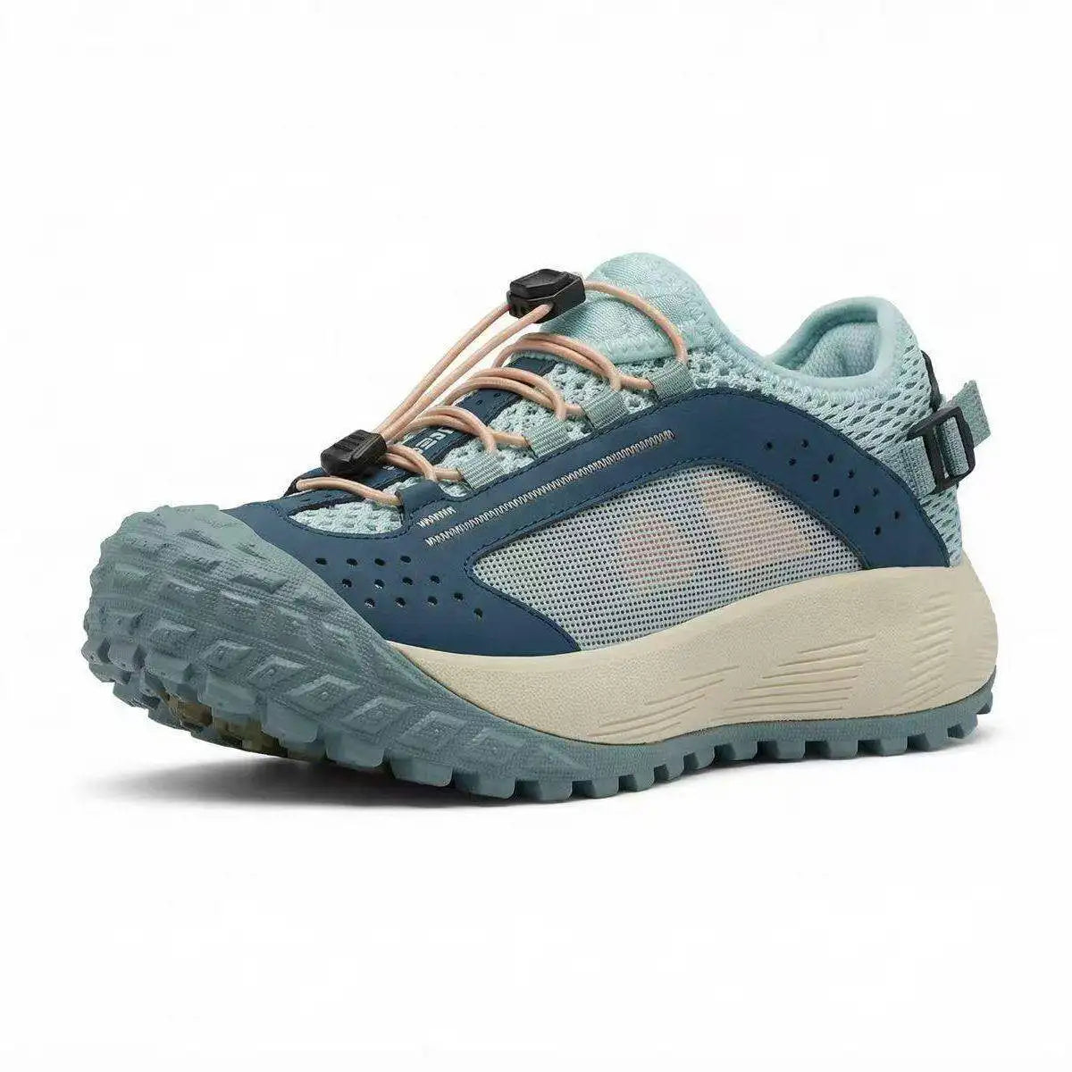 CAMSSOO hiking shoes men summer breathable non-slip running shoes travel outdoor sports cushioning casual boots off-road shoes