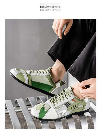 Buty męskie letnie, nowe, z siateczki, oddychające, młodzieżowe, rekreacyjne, do biegania, do chodzenia, lekkie trampki, Zapatillas