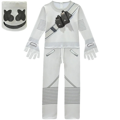 ❤★❤DJ Guerrilla Warfare Costumes Jumpsuits Kids Clown Cosplay Clothes Halloween Christmas Costume Party Game Cos Fortnite Co★♥★