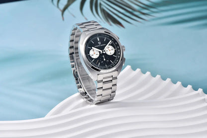 PAGANI DESIGN 2026 NEW Turtle Back Chronograph 1782 fashion quartz wristwatch for Man Luminous Waterproof Watch Reloj hombre